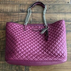 Quilted Coach handbag